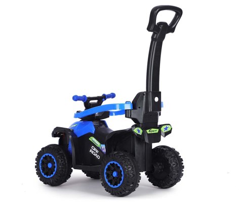 Jeździk z rączką, samochodzik dla dziecka Wild Blue Milly Mally 12m+