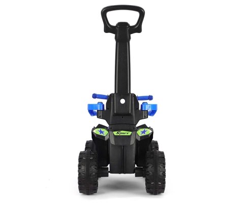 Jeździk z rączką, samochodzik dla dziecka Wild Blue Milly Mally 12m+