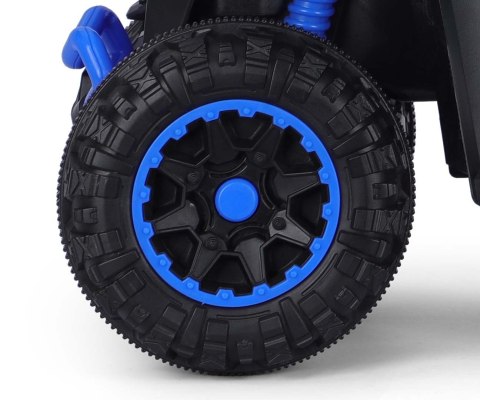 Jeździk z rączką, samochodzik dla dziecka Wild Blue Milly Mally 12m+