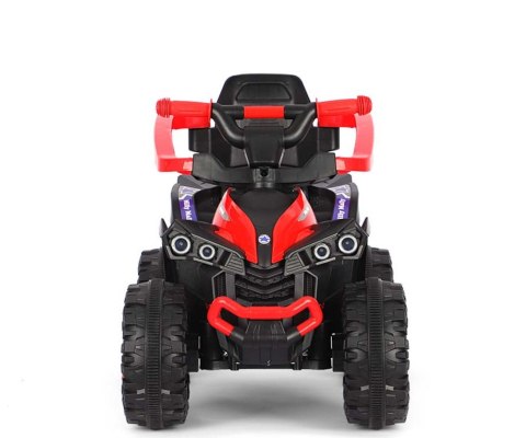 Jeździk z rączką, samochodzik dla dziecka Wild Red Milly Mally 12m+