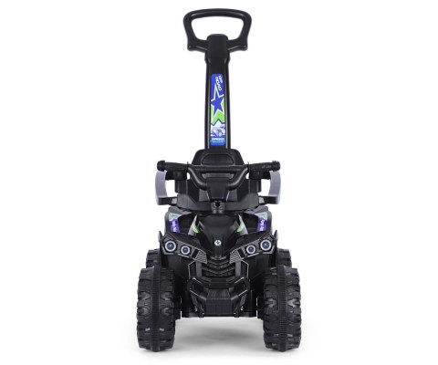 Jeździk z rączką, samochodzik dla dziecka Wild Black Milly Mally 12m+ EMP