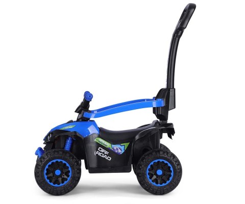 Jeździk z rączką, samochodzik dla dziecka Wild Blue Milly Mally 12m+ EMP