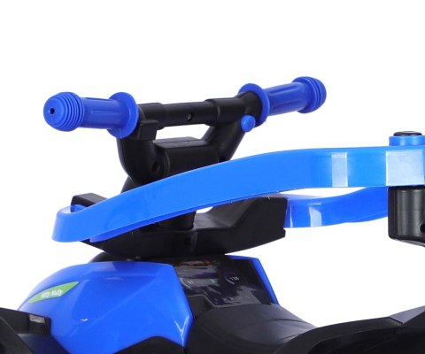 Jeździk z rączką, samochodzik dla dziecka Wild Blue Milly Mally 12m+ EMP