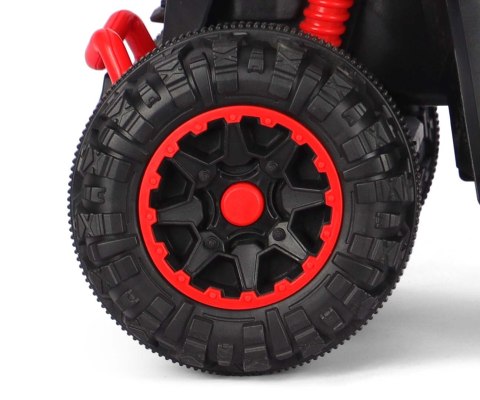 Jeździk z rączką, samochodzik dla dziecka Wild Red Milly Mally 12m+ EMP