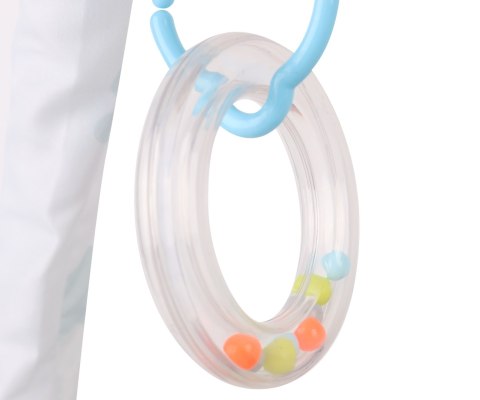 Mata edukacyjna sensoryczna kontrastowa + basen z kulkami 2w1 TinyMini, 0m+ EMP