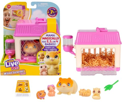 Interaktywna edukacyjna zabawka Chomik Little Live Pets Mama Minis