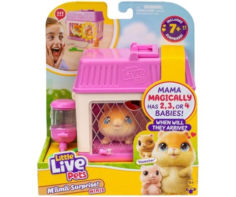 Interaktywna edukacyjna zabawka Chomik Little Live Pets Mama Minis
