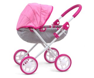 Wózek dla lalek Dori Prestige Pink EMP