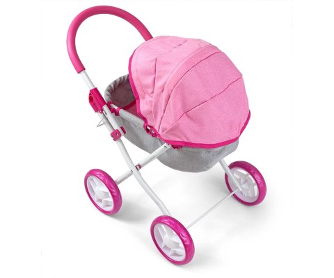 Wózek dla lalek Dori Prestige Pink EMP
