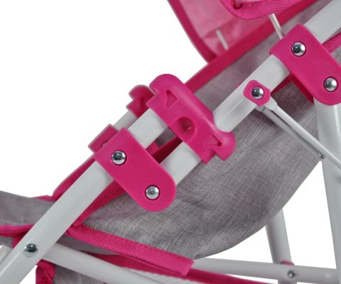 Wózek dla lalek Natalie Prestige Pink EMP
