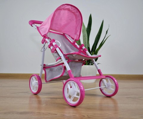 Wózek dla lalek Natalie Prestige Pink EMP