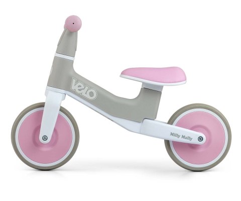 Lekki i wygodny Rowerek Biegowy do nauki jazdy - Velo Pink - wiek 18m+ EMP