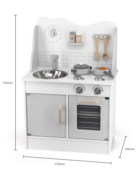Viga 44049 PolarB Kuchnia z akcesoriami eco gray EMP