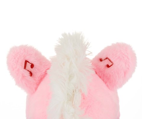 Konik na biegunach dla dzieci grający, Milly Mally Łatek Pink wiek 18m+ EMP