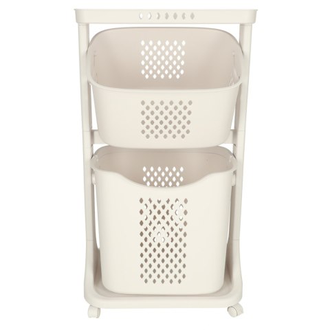 Koszyczki na zabawki, plastikowy kosz na ubrania organizer jeżdżący