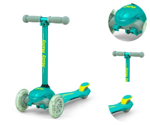 MILLY MALLY Hulajnoga SCOOTER Zapp miętowy