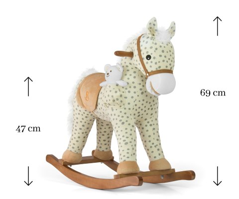Koń Pony Gray Dot Koń Pony Gray Dot