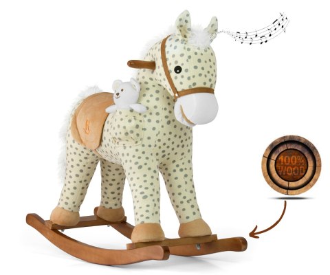 Koń Pony Gray Dot Koń Pony Gray Dot