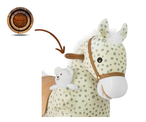 Koń Pony Gray Dot Koń Pony Gray Dot