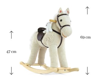 Konik na biegunach dla dzieci, interaktywny Milly Mally Pony Luna 18m+