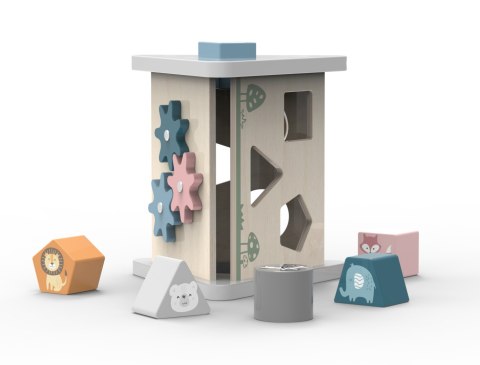 Viga PolarB 5w1 Edukacyjny Sorter (kolorowe zwierzątka, 5 boków) Viga PolarB 5w1 Edukacyjny Sorter (kolorowe zwierzątka, 5 boków)
