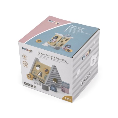 Viga PolarB 5w1 Edukacyjny Sorter (kolorowe zwierzątka, 5 boków) Viga PolarB 5w1 Edukacyjny Sorter (kolorowe zwierzątka, 5 boków)