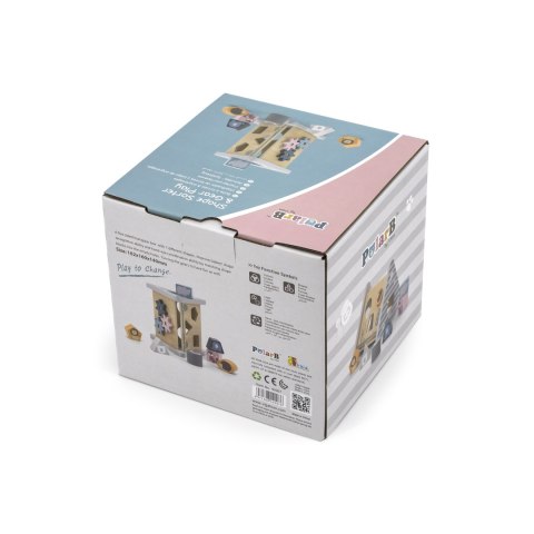 Viga PolarB 5w1 Edukacyjny Sorter (kolorowe zwierzątka, 5 boków) Viga PolarB 5w1 Edukacyjny Sorter (kolorowe zwierzątka, 5 boków)