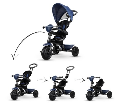 Qplay Rowerek Trójkołowy Cosy Blue Qplay Rowerek Trójkołowy Cosy Blue