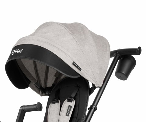 Qplay Rowerek Trójkołowy Nova Niello Grey wiek 10m+ Qplay Rowerek Trójkołowy Nova Niello Grey wiek 10m+