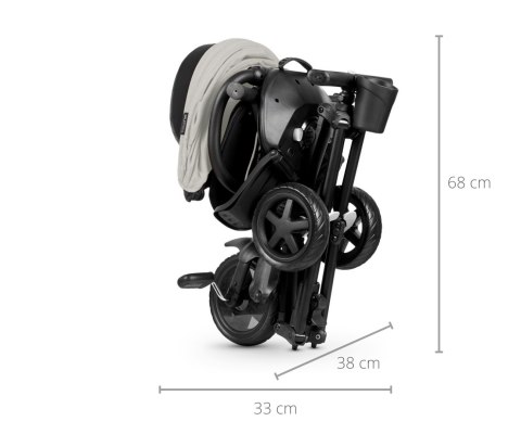 Qplay Rowerek Trójkołowy Nova Niello Grey wiek 10m+ Qplay Rowerek Trójkołowy Nova Niello Grey wiek 10m+