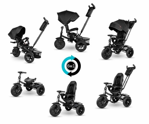Qplay Rowerek Trójkołowy Premium Black Qplay Rowerek Trójkołowy Premium Black
