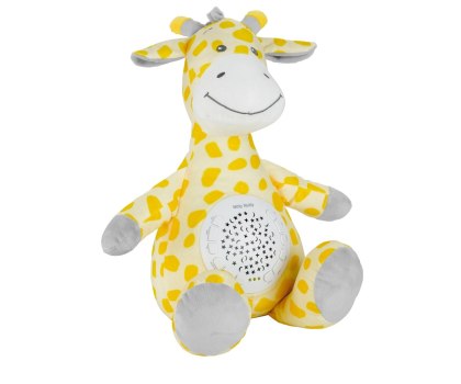 Maskotka usypiacz dla dziecka + projektor gwiazd dla dzieci - Giraffe 0m+