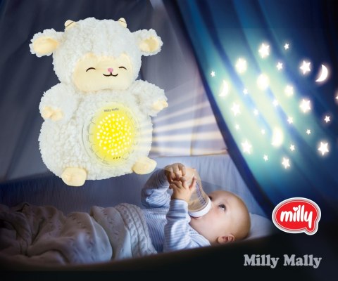 Milly Mally Zabawka pluszowa z Projektorem Milly Sheep Milly Mally Zabawka pluszowa z Projektorem Milly Sheep