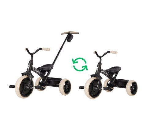 Qplay Rowerek Trójkołowy Elite Pro Black Qplay Rowerek Trójkołowy Elite Pro Black