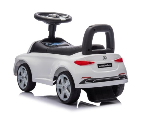 Pojazd Jeździk MERCEDES dla dzieci , C-Class S Biały Milly Mally, wiek 1+