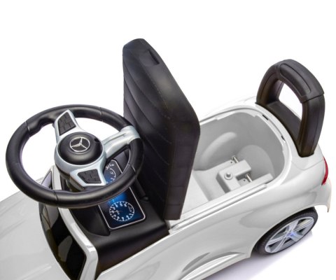 Pojazd Jeździk MERCEDES dla dzieci , C-Class S Biały Milly Mally, wiek 1+