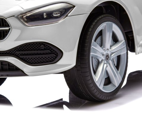 Pojazd Jeździk MERCEDES dla dzieci , C-Class S Biały Milly Mally, wiek 1+