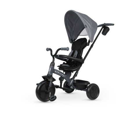 Qplay Rowerek Trójkołowy Elite Platinum Grey wiek 10m+