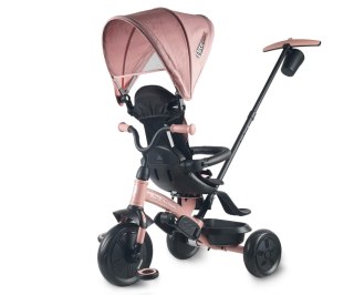 Qplay Rowerek Trójkołowy Elite Platinum Pink wiek 10m+