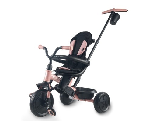 Qplay Rowerek Trójkołowy Elite Platinum Pink wiek 10m+ Qplay Rowerek Trójkołowy Elite Platinum Pink wiek 10m+