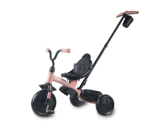 Qplay Rowerek Trójkołowy Elite Platinum Pink wiek 10m+ Qplay Rowerek Trójkołowy Elite Platinum Pink wiek 10m+