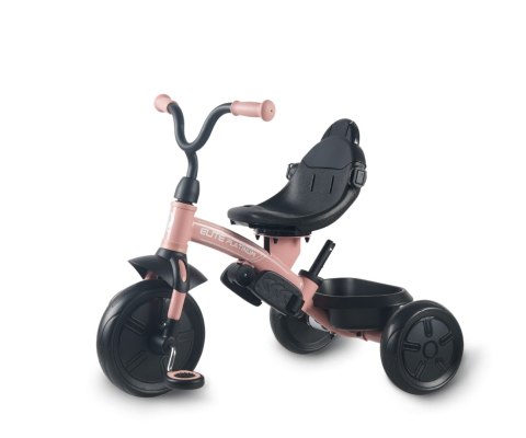Qplay Rowerek Trójkołowy Elite Platinum Pink wiek 10m+ Qplay Rowerek Trójkołowy Elite Platinum Pink wiek 10m+