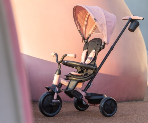 Qplay Rowerek Trójkołowy Elite Platinum Pink wiek 10m+ Qplay Rowerek Trójkołowy Elite Platinum Pink wiek 10m+