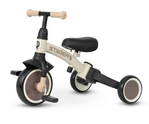 Qplay Rowerek Trójkołowy Stager 3w1 Brown wiek 2+