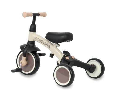 Qplay Rowerek Trójkołowy Stager 3w1 Brown wiek 2+