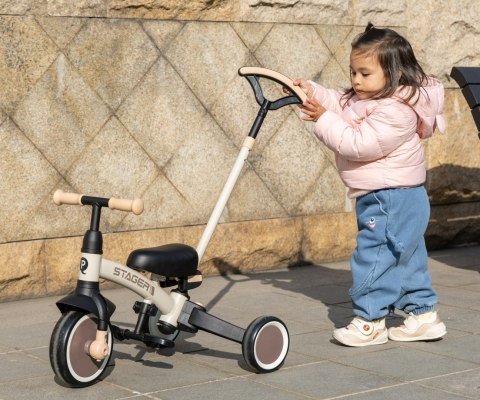 Qplay Rowerek Trójkołowy Stager 3w1 Brown wiek 2+