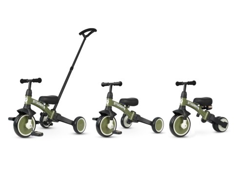Qplay Rowerek Trójkołowy Stager 3w1 Green wiek 2+