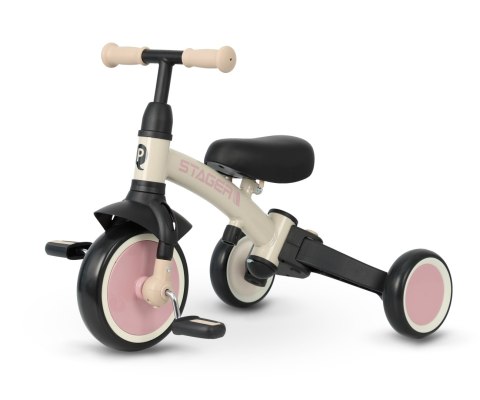 Qplay Rowerek Trójkołowy Stager 3w1 Pink wiek 2+ Qplay Rowerek Trójkołowy Stager 3w1 Pink wiek 2+