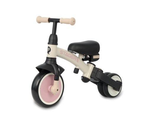 Qplay Rowerek Trójkołowy Stager 3w1 Pink wiek 2+ Qplay Rowerek Trójkołowy Stager 3w1 Pink wiek 2+