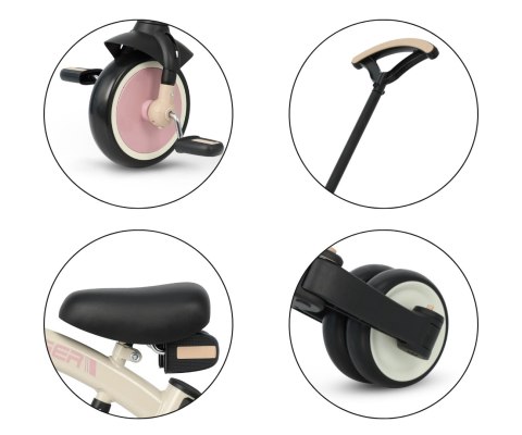 Qplay Rowerek Trójkołowy Stager 3w1 Pink wiek 2+ Qplay Rowerek Trójkołowy Stager 3w1 Pink wiek 2+